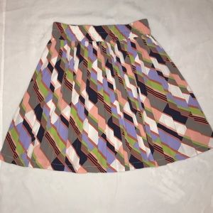 Banana Republic Pleated A-Line Skirt